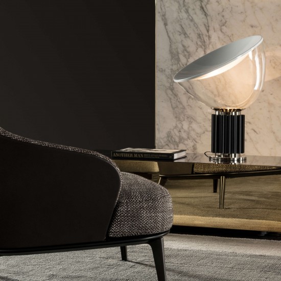 Flos Taccia Table Lamp Black 2